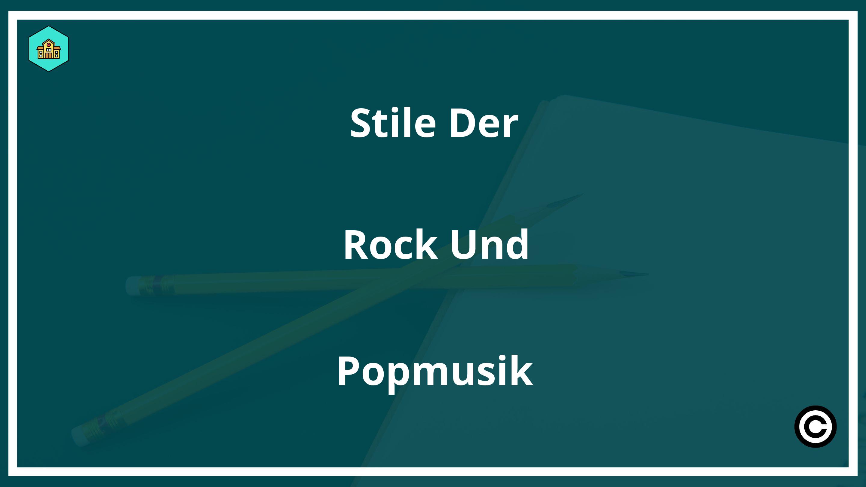 Stile Der Rock Und Popmusik PDF