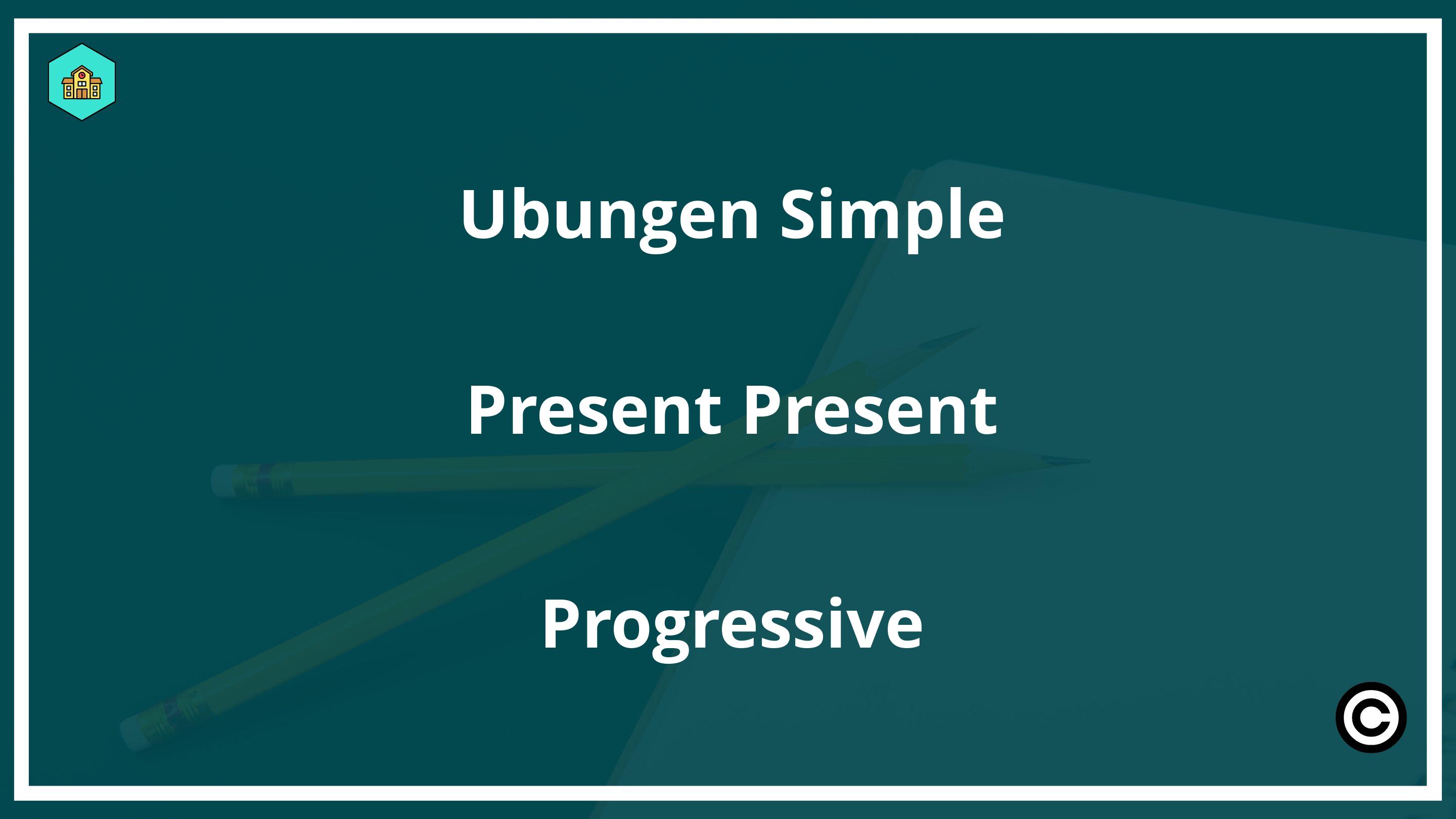 Übungen Simple Present Present Progressive PDF